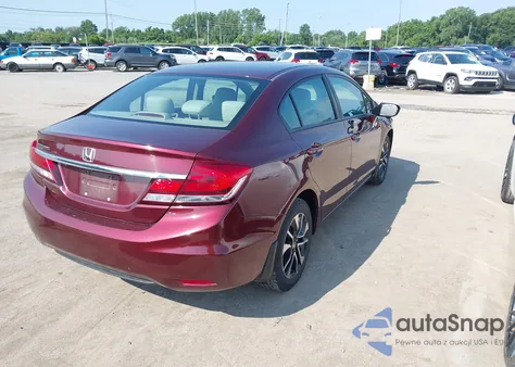 2014 Honda Civic Ex из США, поврежденный, VIN 19XFB2F86EE250838